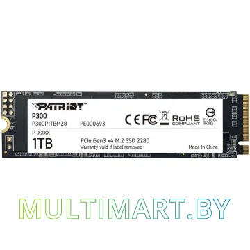 SSD диск Patriot P300 1TB (P300P1TBM28)